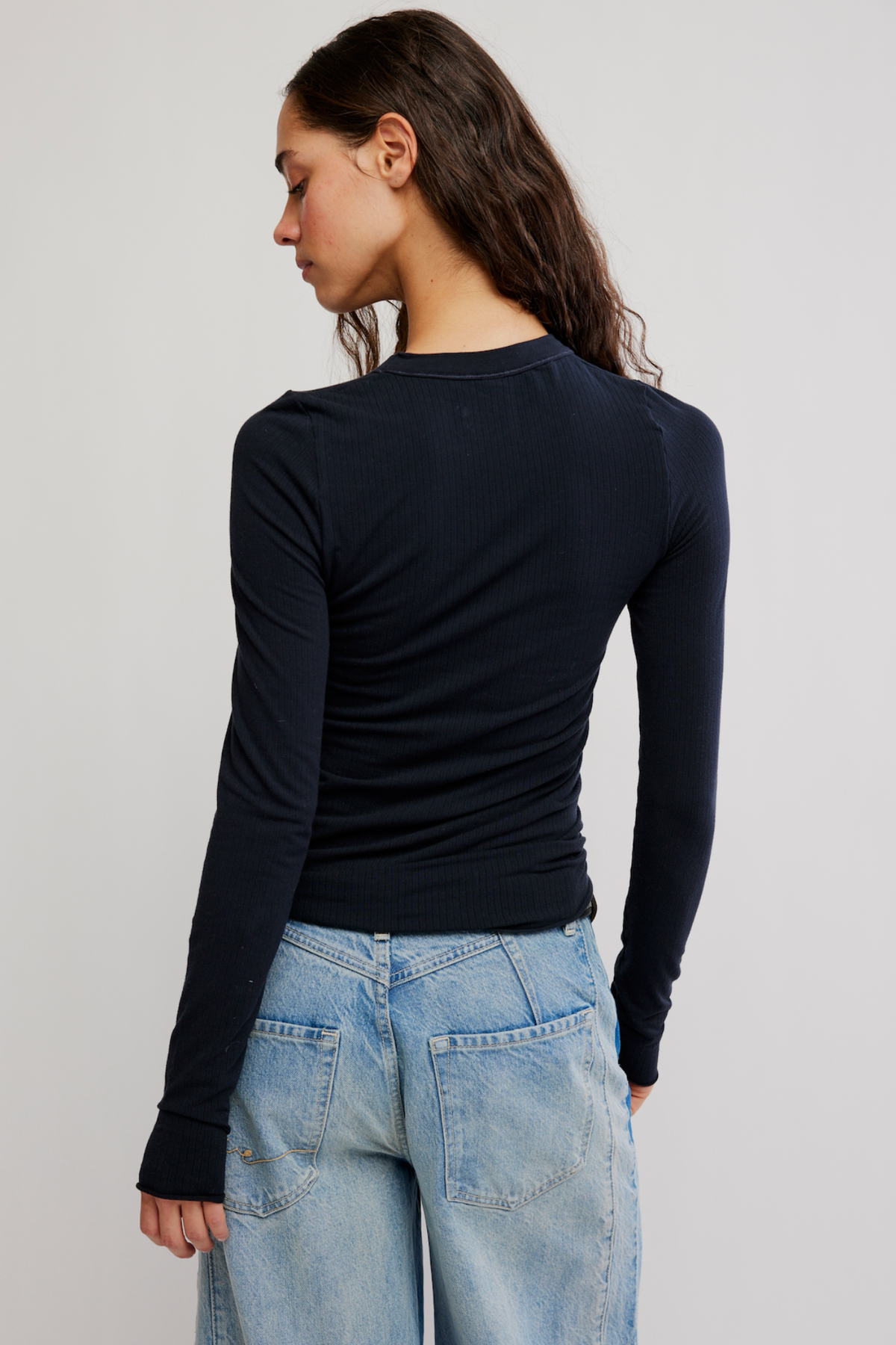 So Soft Black Seamless Long Sleeve