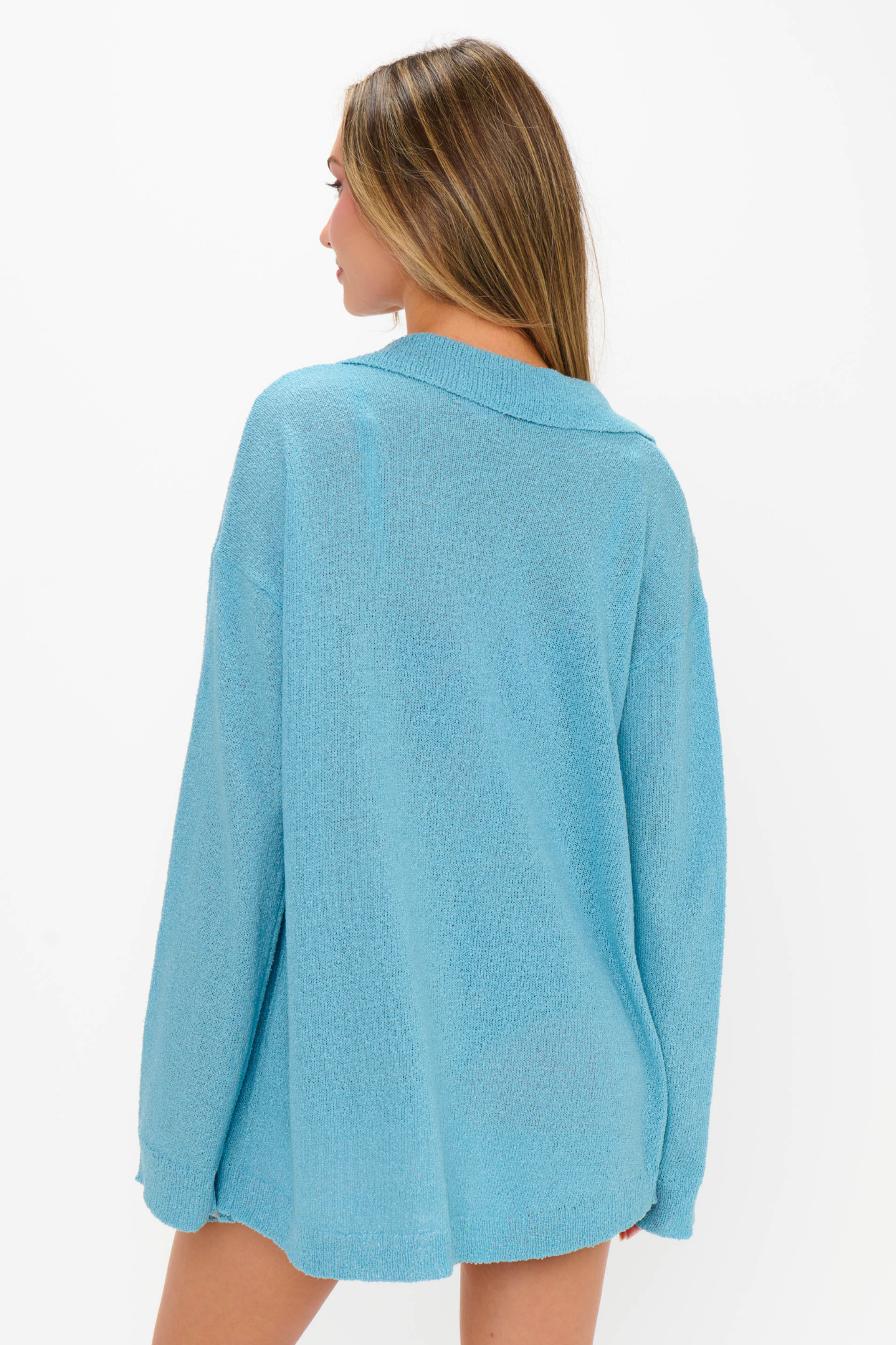 Sonny Blue Lagoon Knit Sweater
