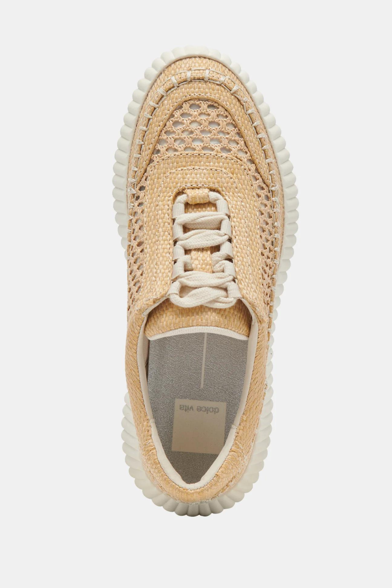 Dolen Natural Raffia Sneaker