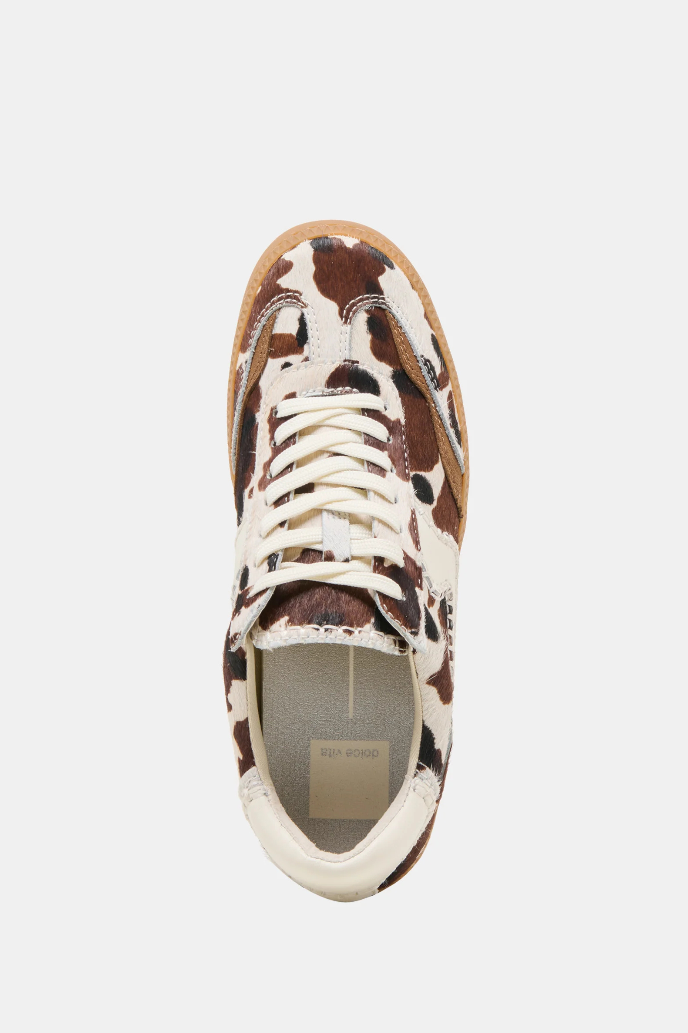 Notice Stitch Calf Hair Sneaker