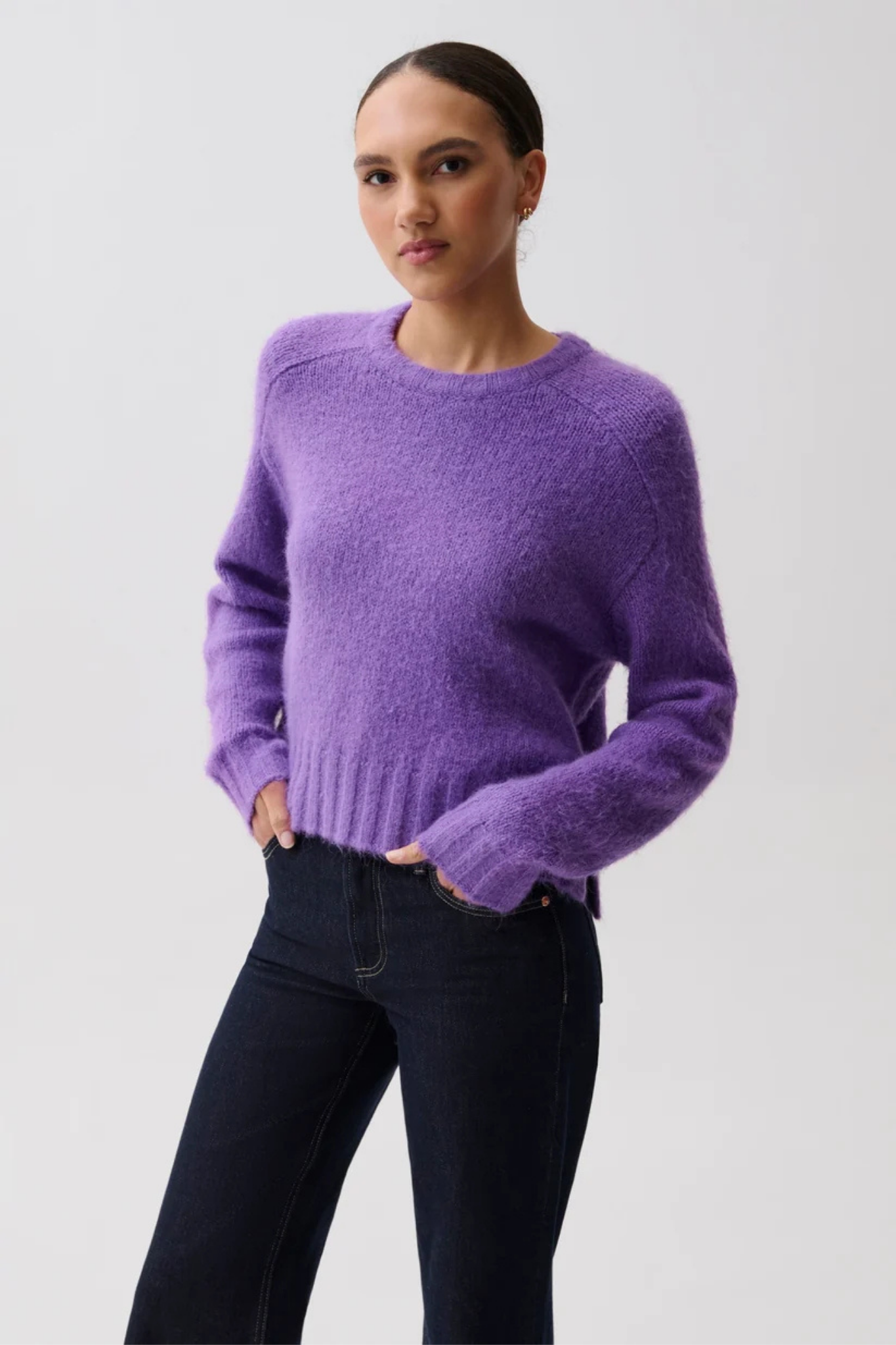 Adina Moonlit Violet Sweater