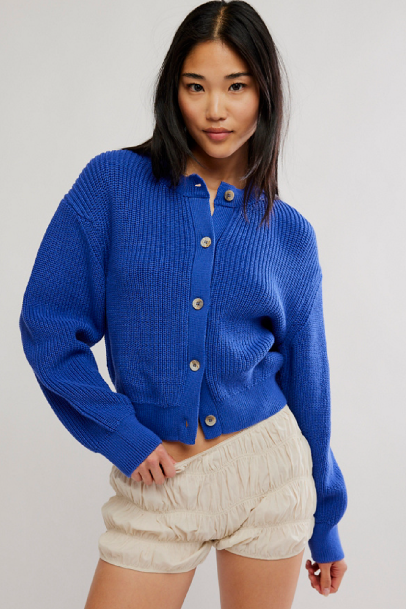 Vienna Blue Beam Cardigan