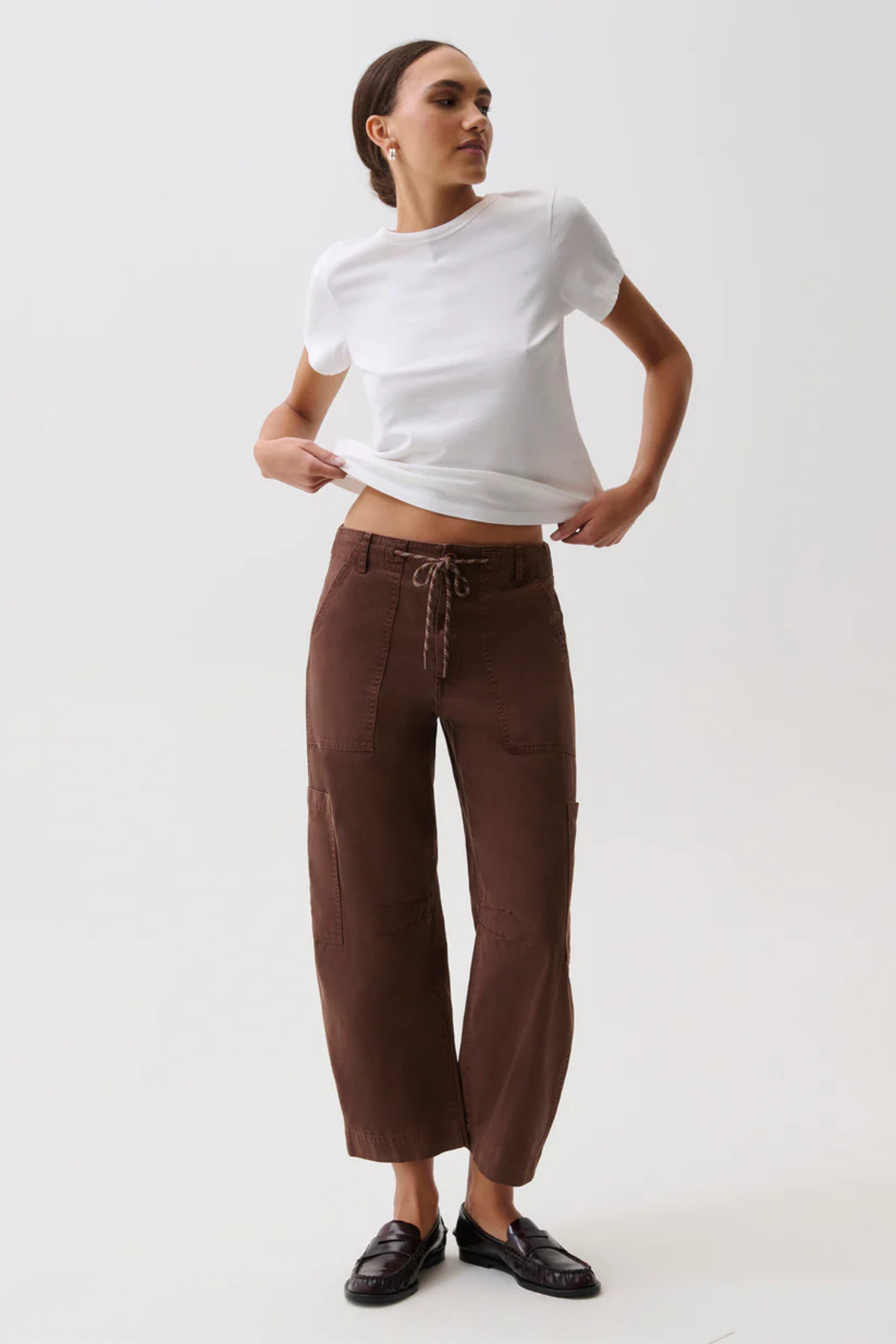 Sabrina Lindt Curved Utility Pant