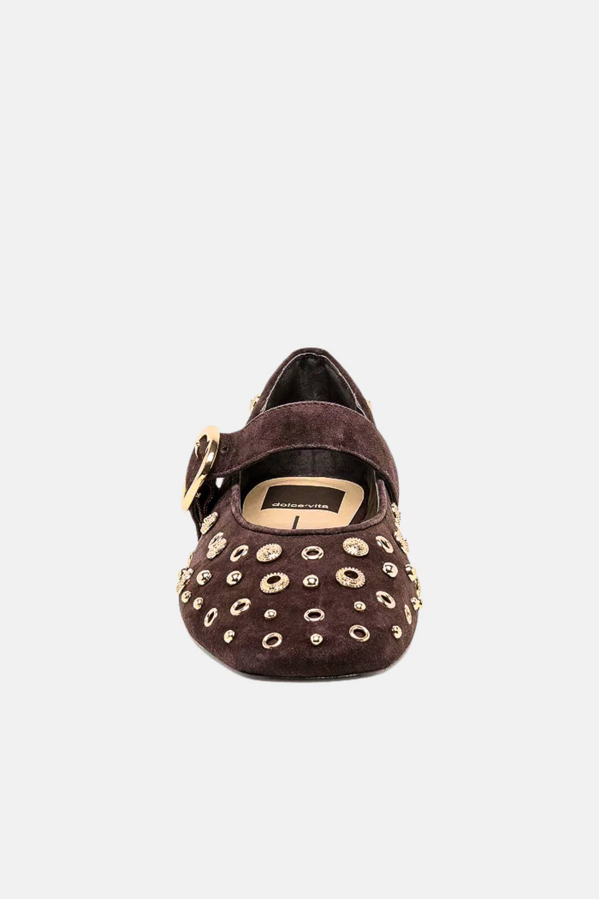 Mella Java Suede Stud Flat