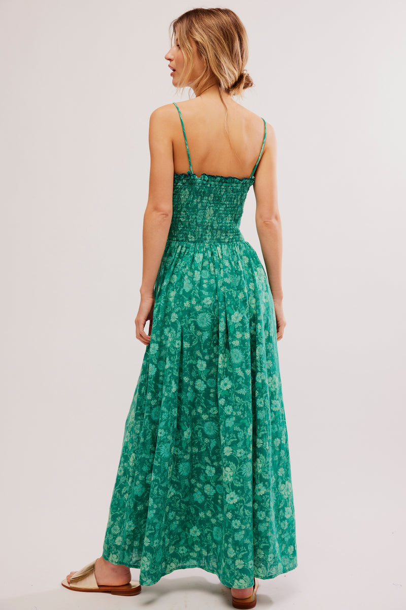 Sweet Nothings Forest Midi Dress