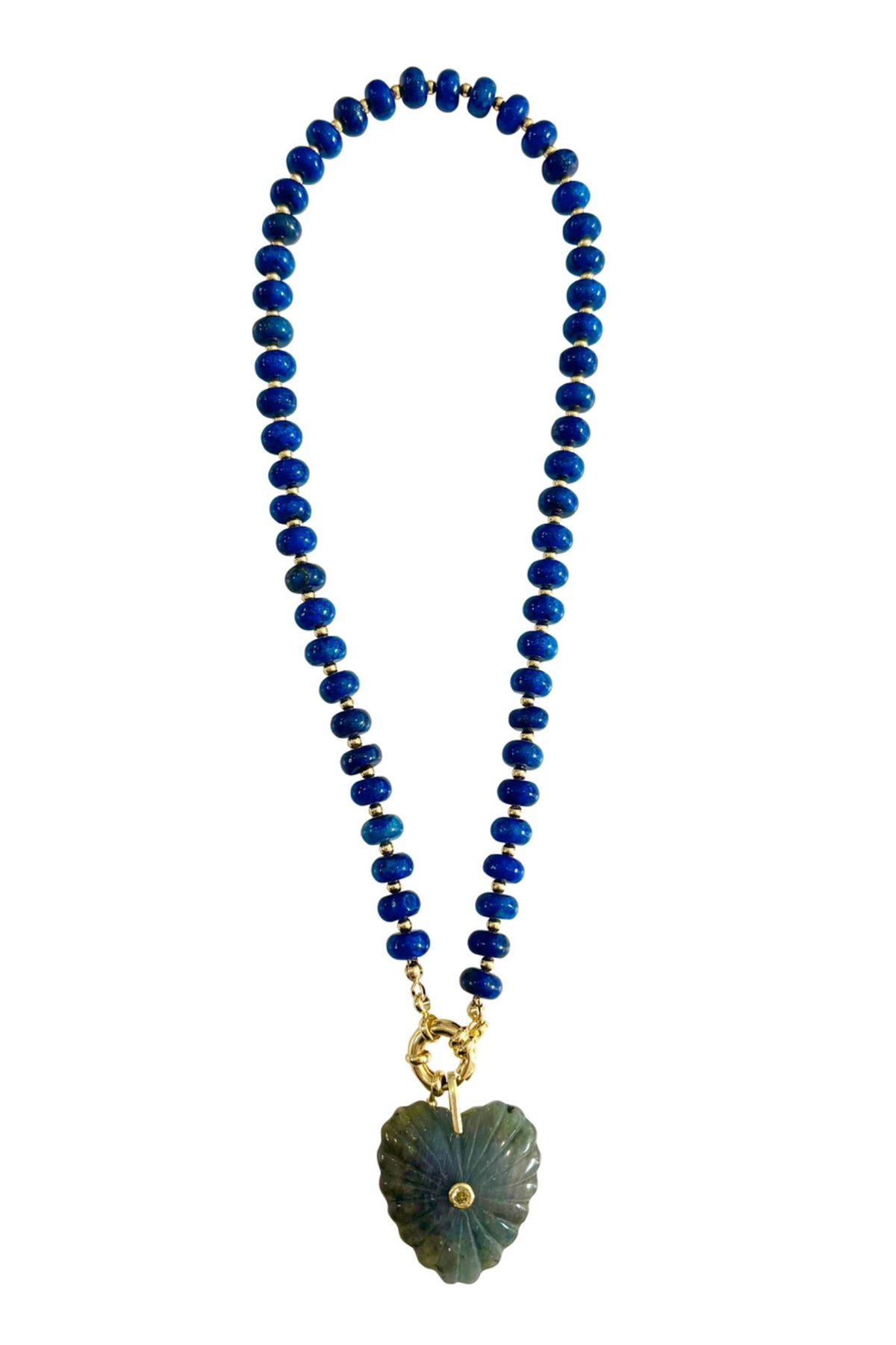 Kendall Royal Beaded Charm Necklace