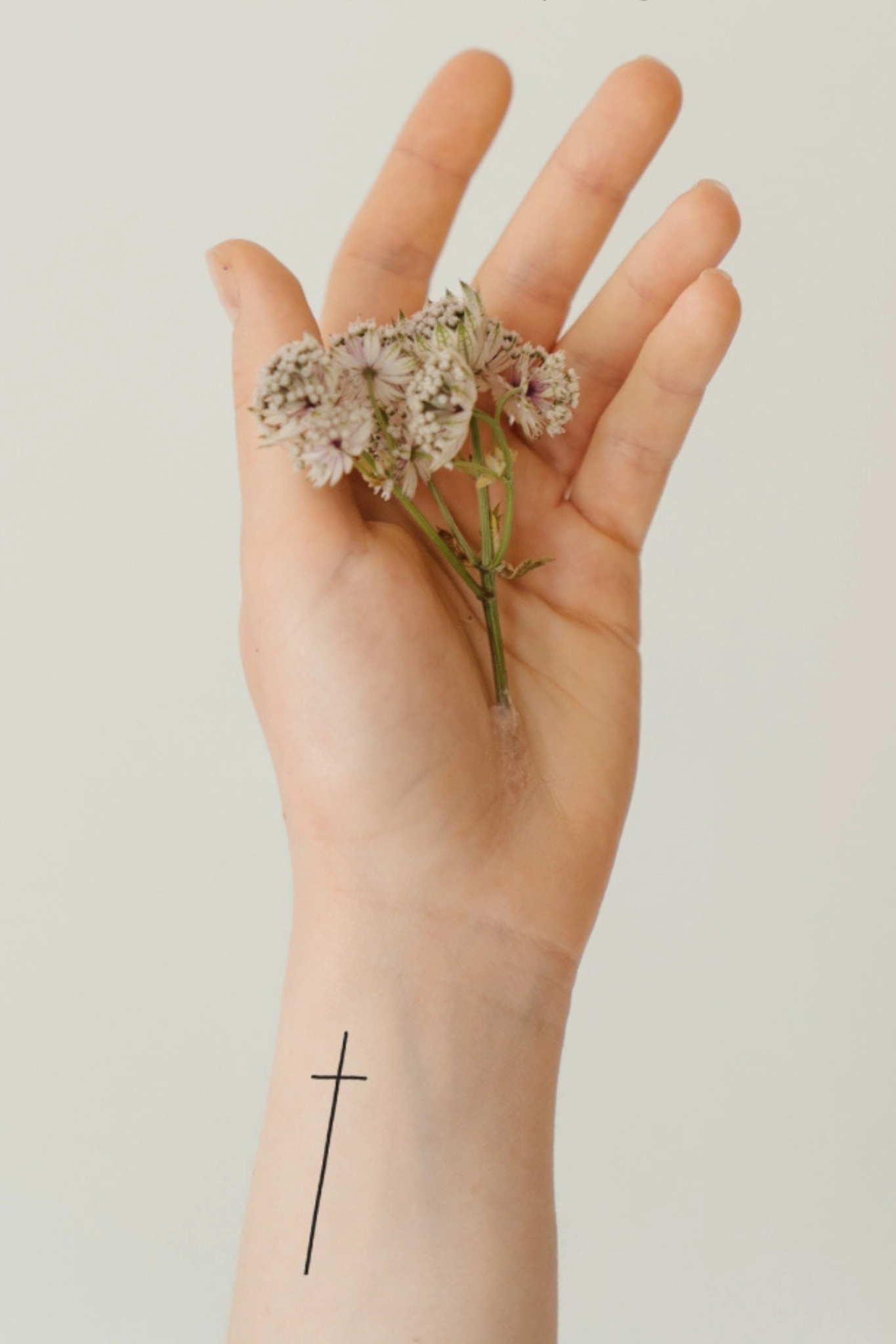 Cross Temp Tattoo