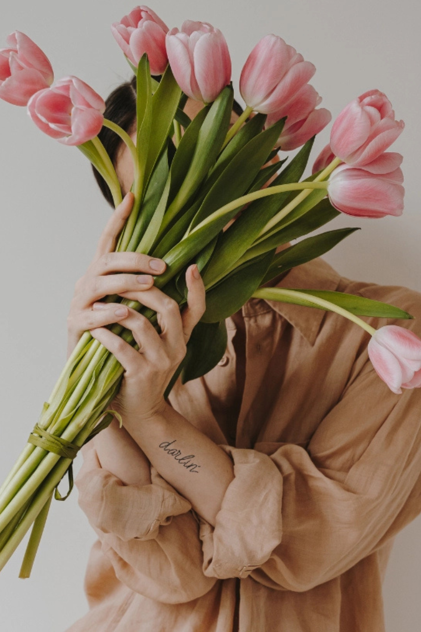 Darlin' Calligraphy Temp Tattoo