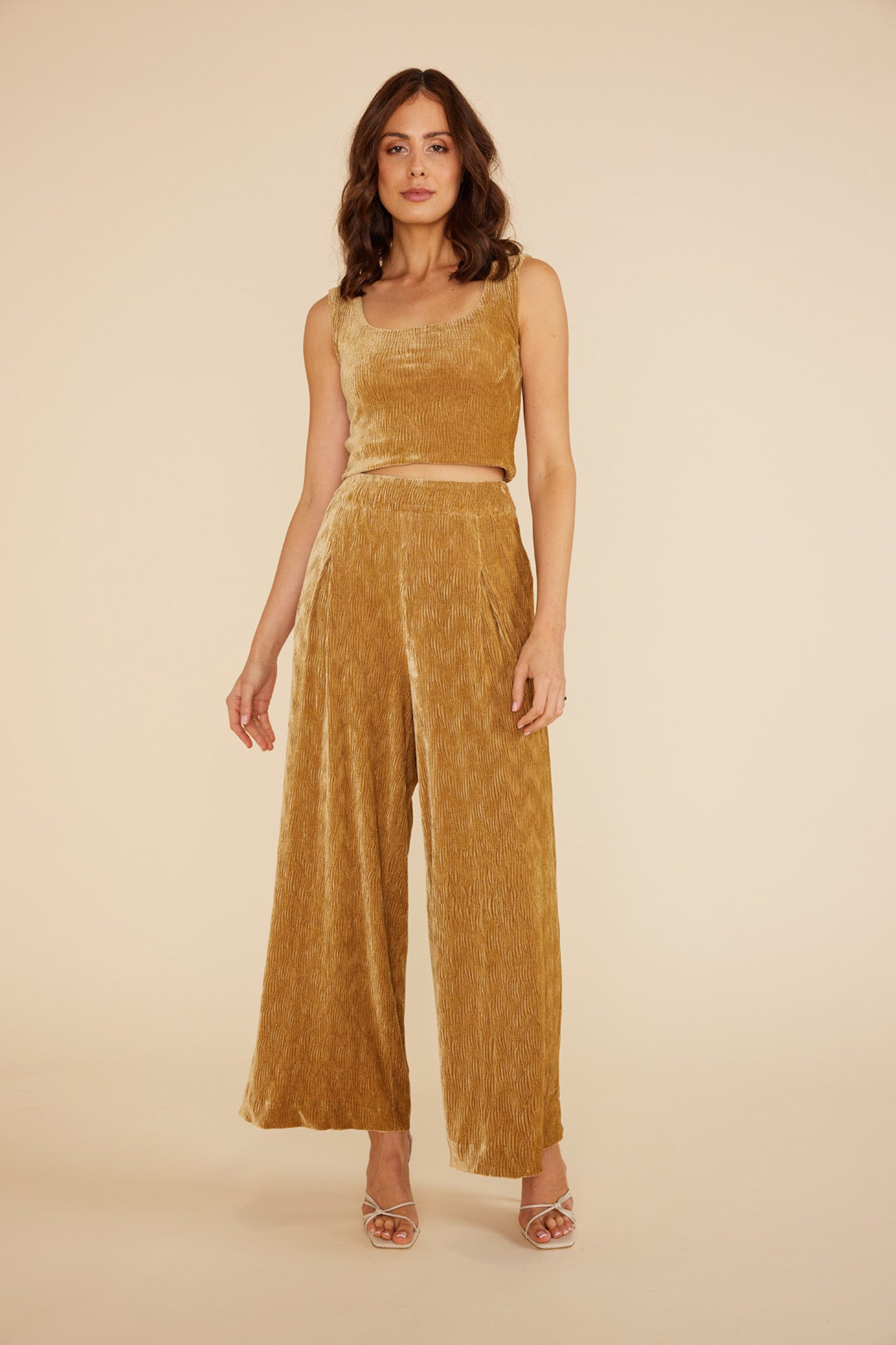 Arianna Gold Pants