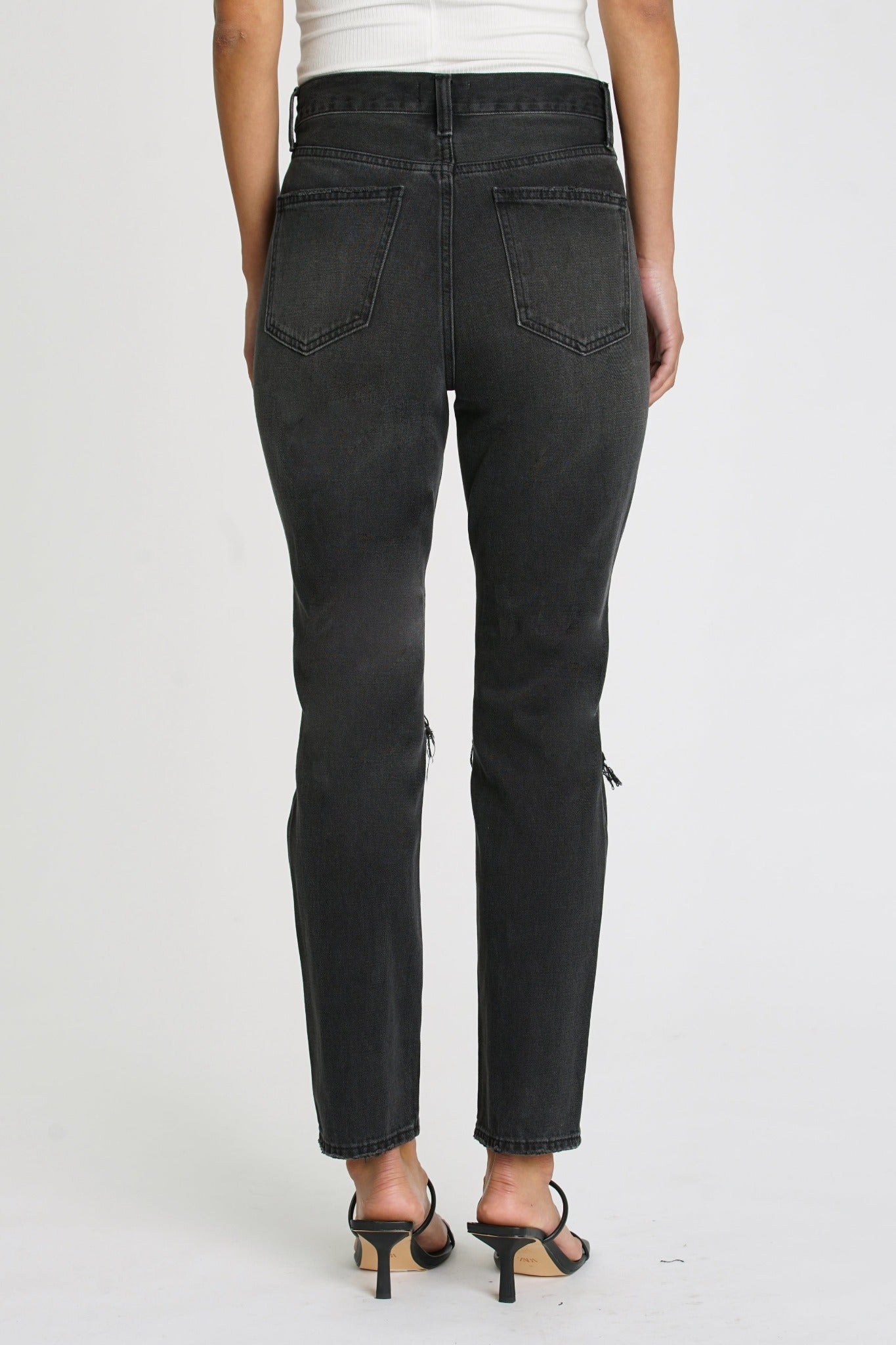 Keaton Taurus High Rise Slim Straight