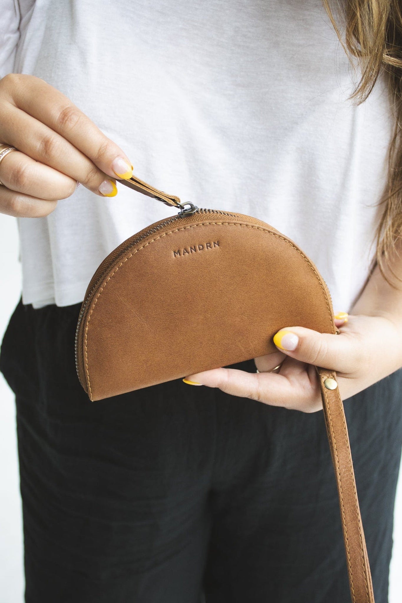 Wedge Wallet - Tan