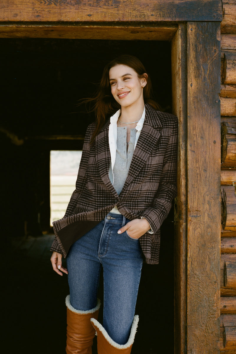 Kingston Plaid Blazer