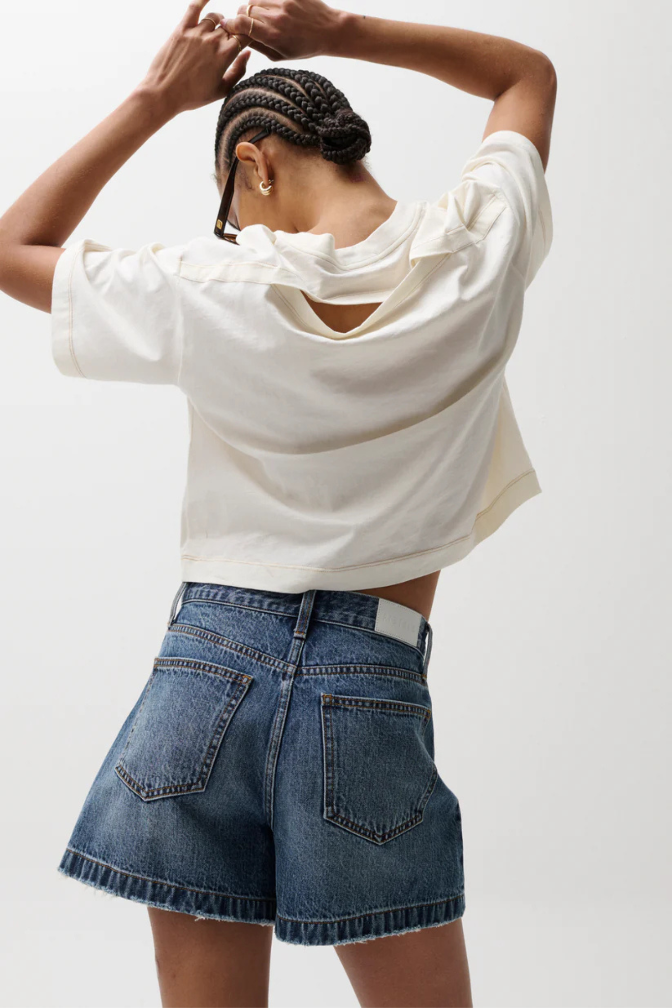 Saige Wishbone High Rise Short