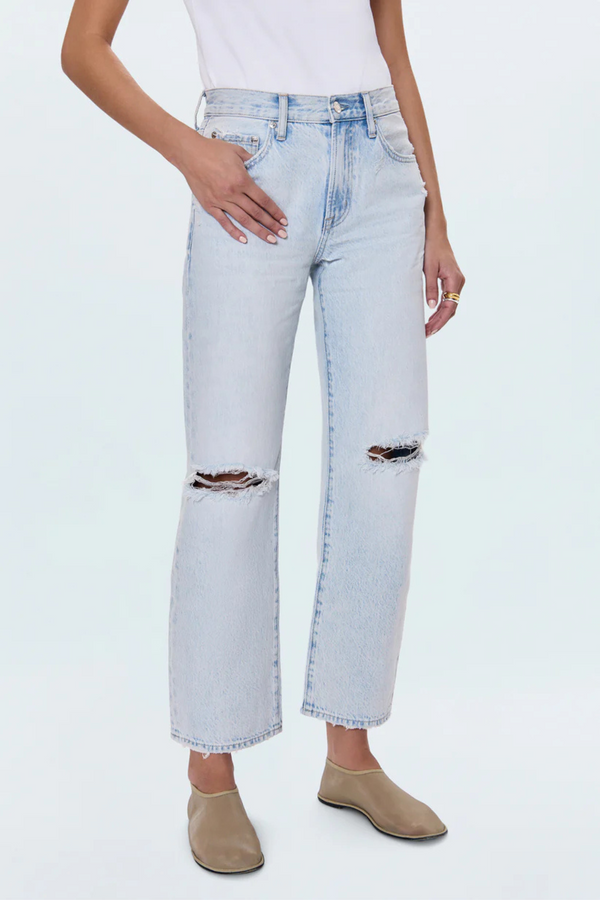 Lexi Solstice Mid Rise Bowed Straight