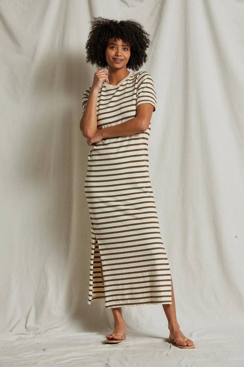 Lover Walnut Stripe Dress