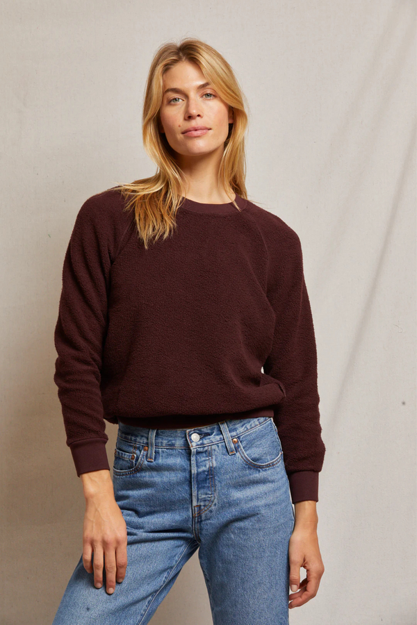 Ziggy Blackberry Inside Out Sweatshirt