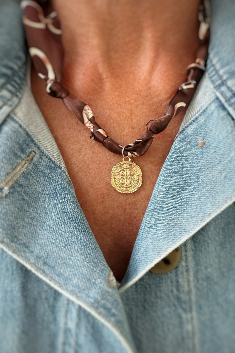 Tuscany Scarf Necklace