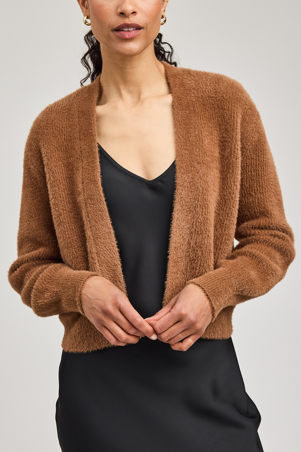 Theodora Chestnut Cardigan