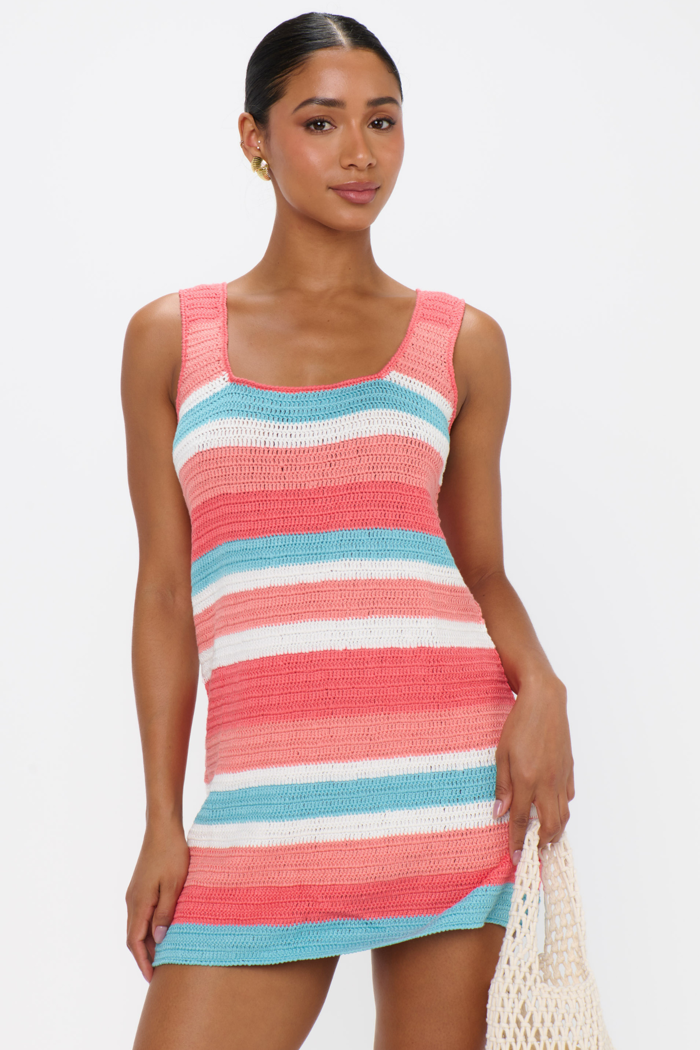 Day Trip Cabana Stripe Mini Dress