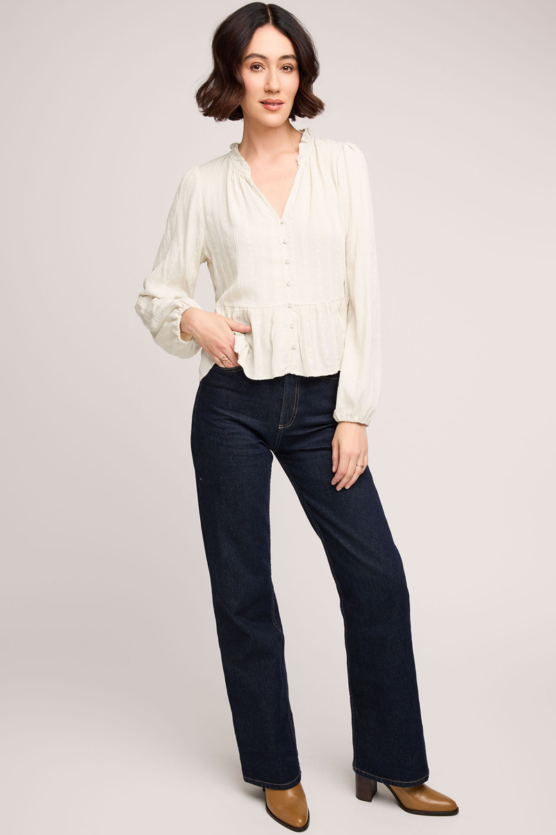 Ophelia Cream Blouse