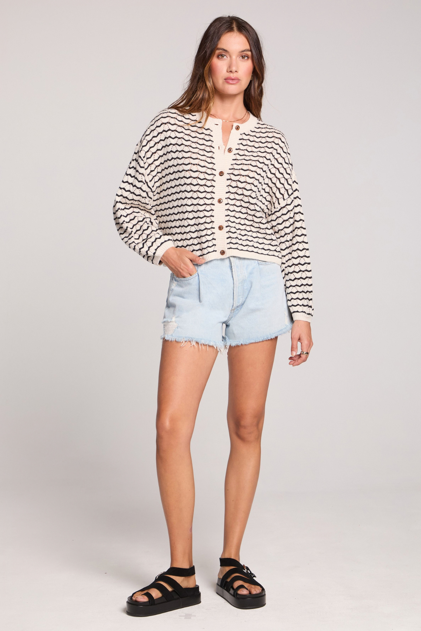 Laurent Stripe Sweater