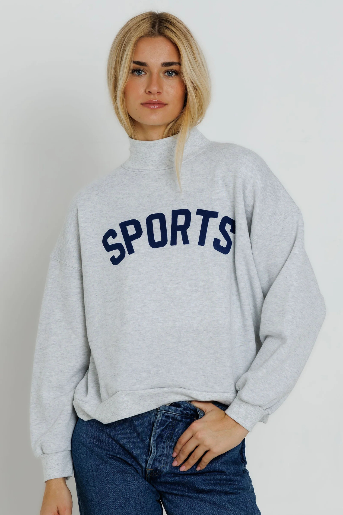 Sports Mockneck Pullover