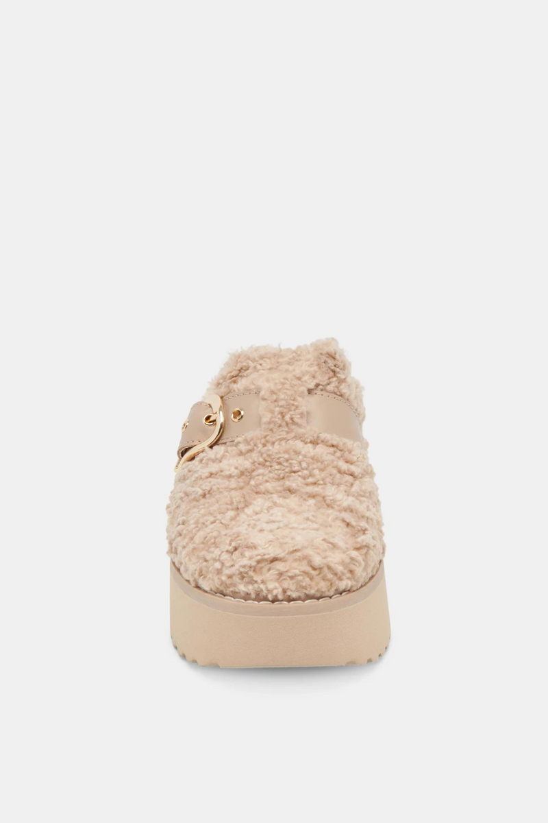 Lelani Natural Plush Clog