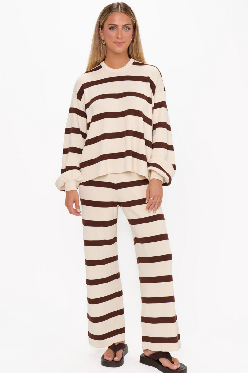 Pismo Driftwood Stripe Sweater