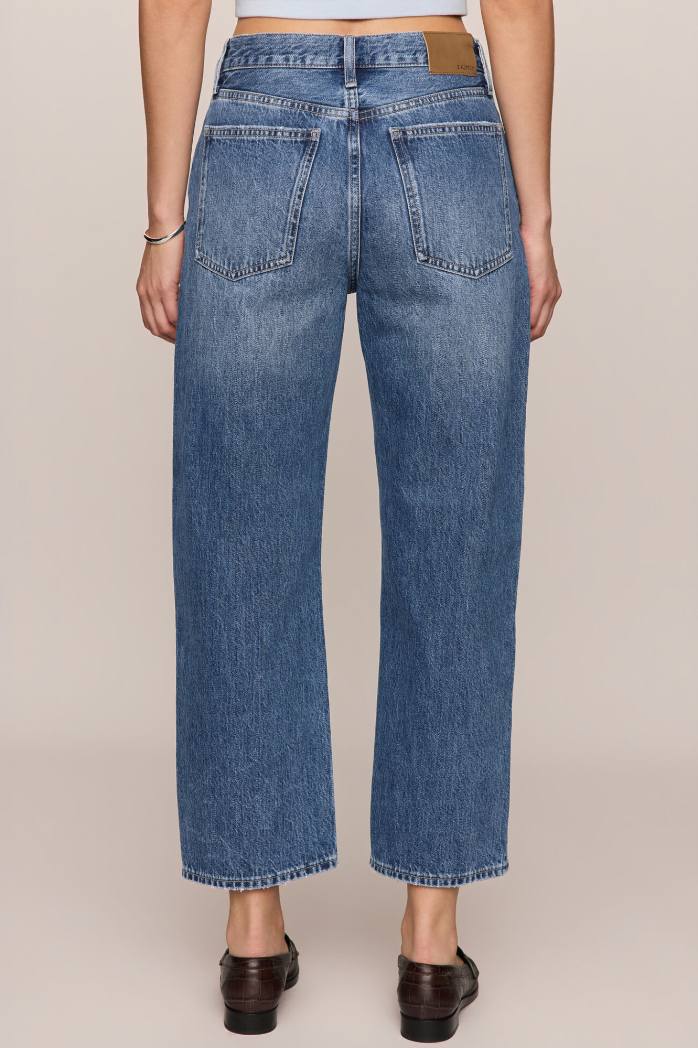 Off Duty Breakpoint Mid Rise Bowed Ankle
