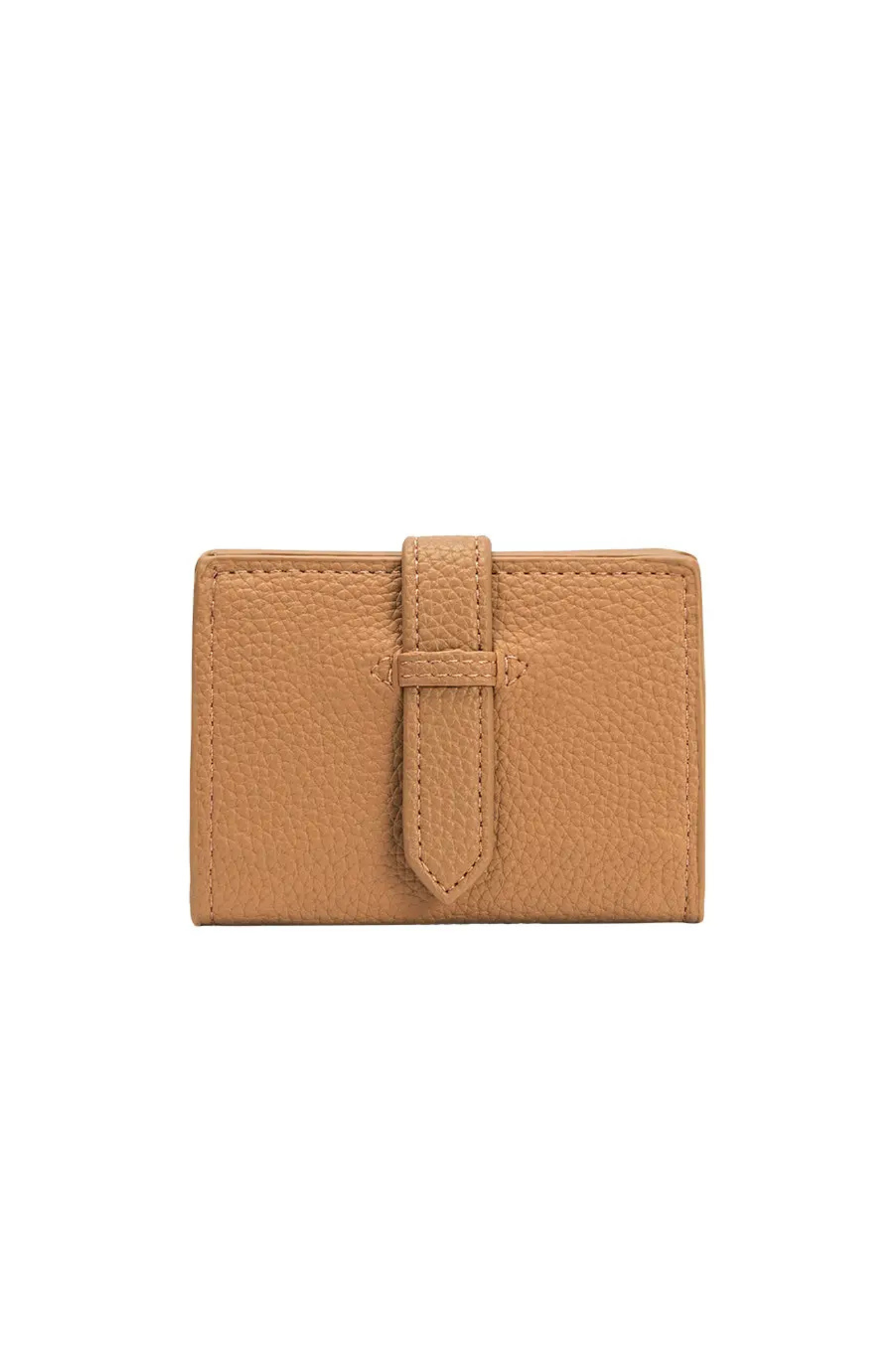 Pria Tan Card Case Wallet