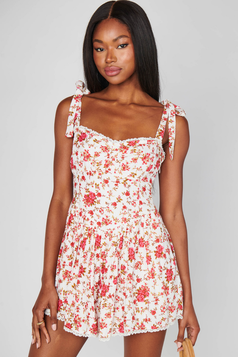 Regal Southern Roses Romper