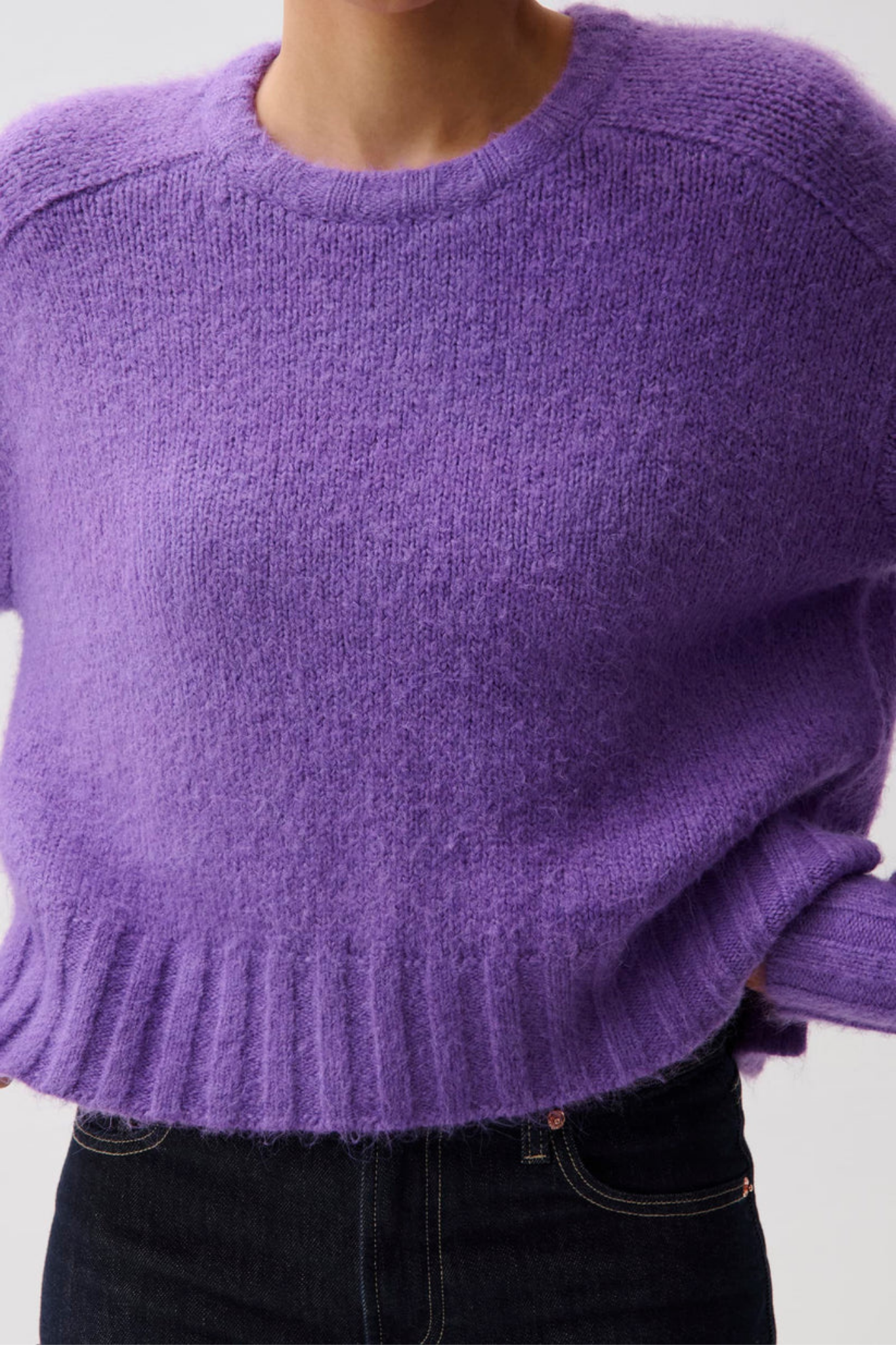 Adina Moonlit Violet Sweater