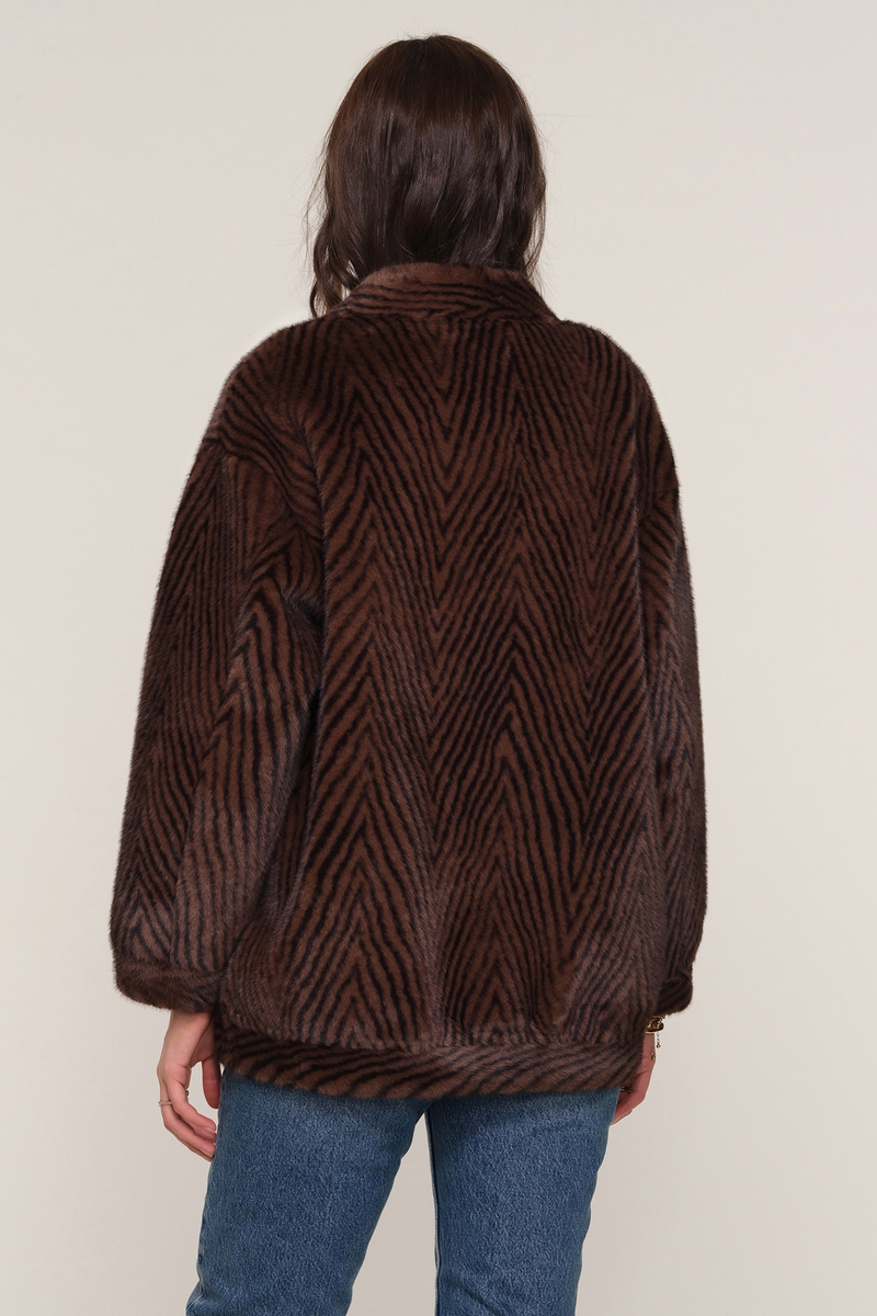 Nelsi Mink Jacket