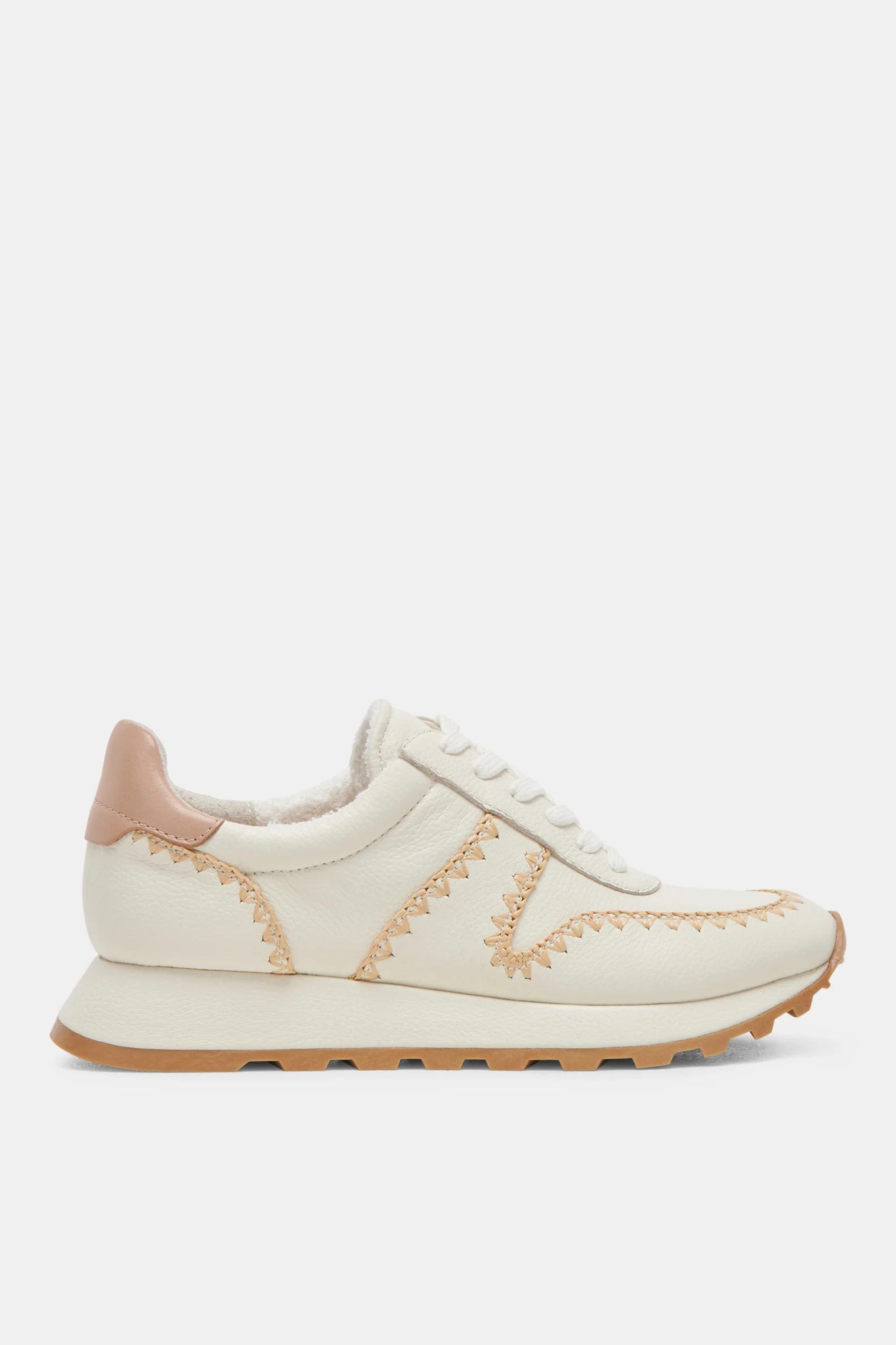 Ayita White Leather Sneaker