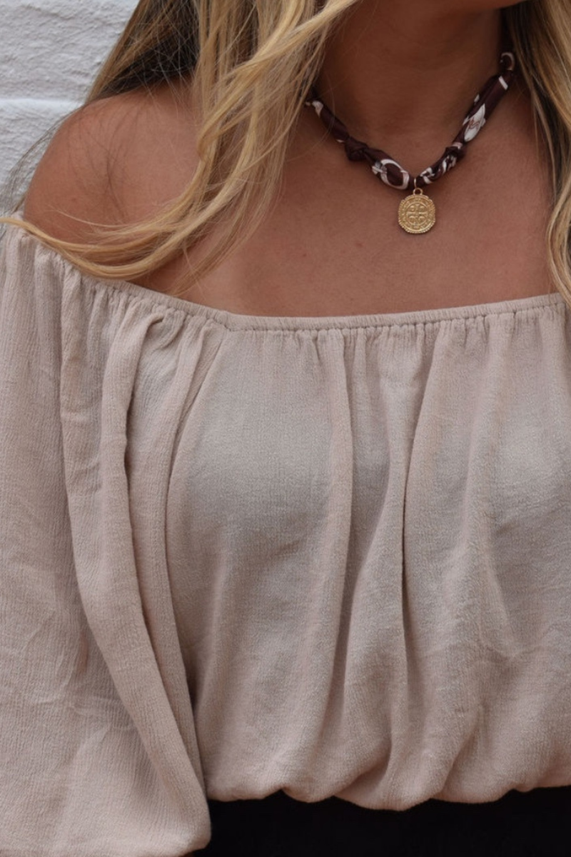 Tuscany Scarf Necklace