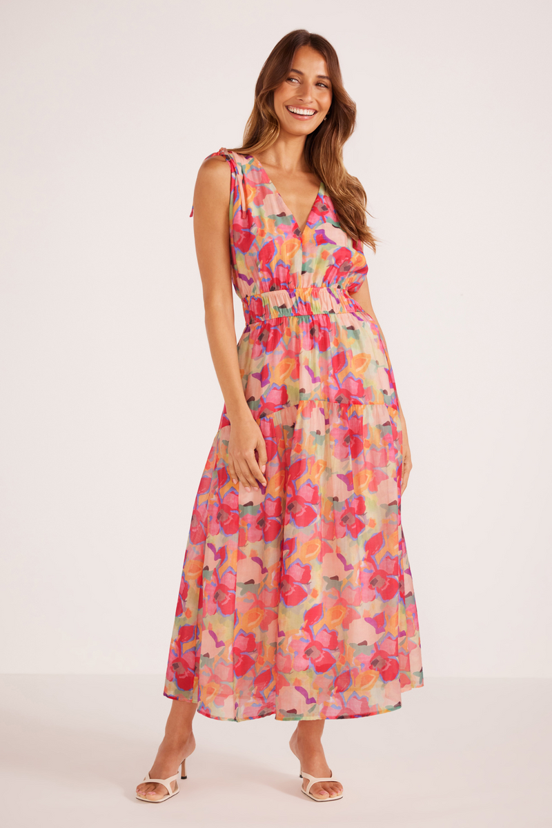 Feyano Tiered Midi Dress