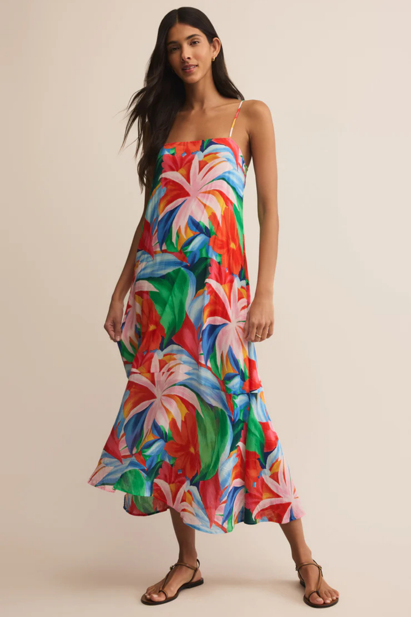 Coast Villa Floral Dress