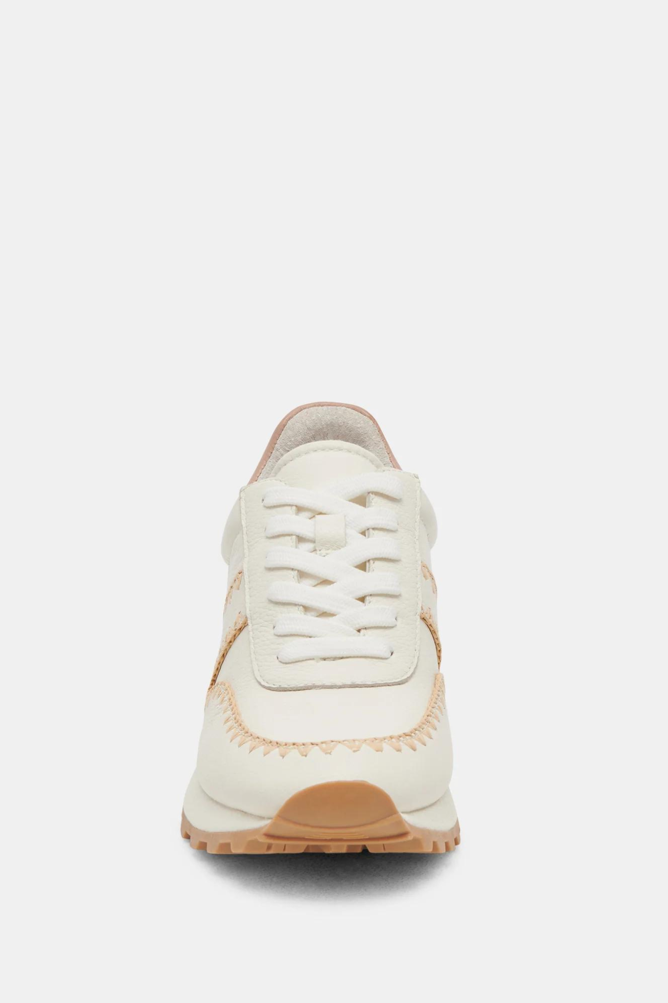Ayita White Leather Sneaker