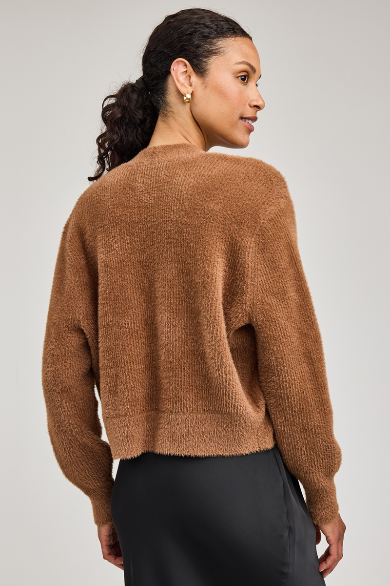 Theodora Chestnut Cardigan
