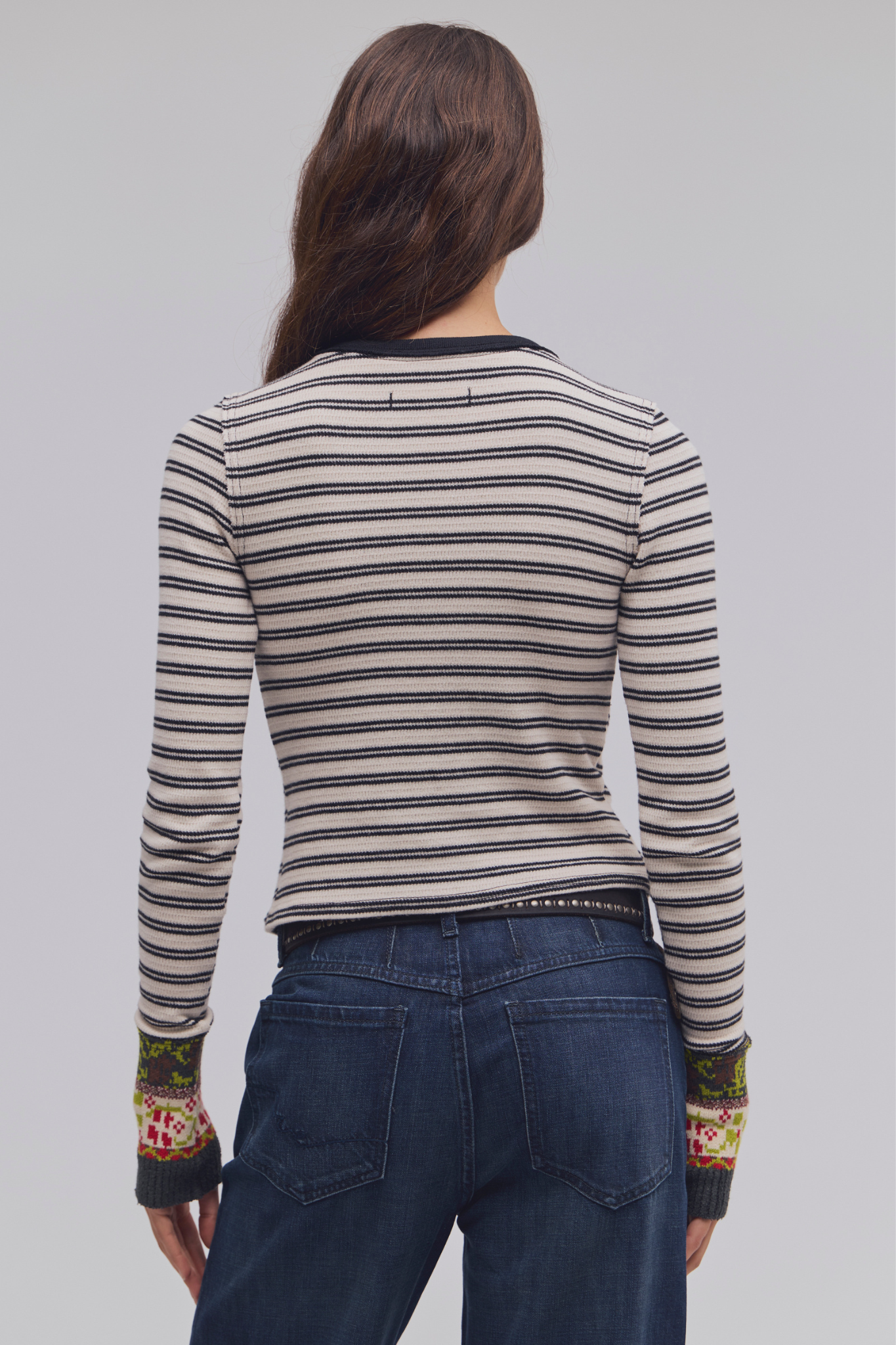 Noa Tea Striped Cardi