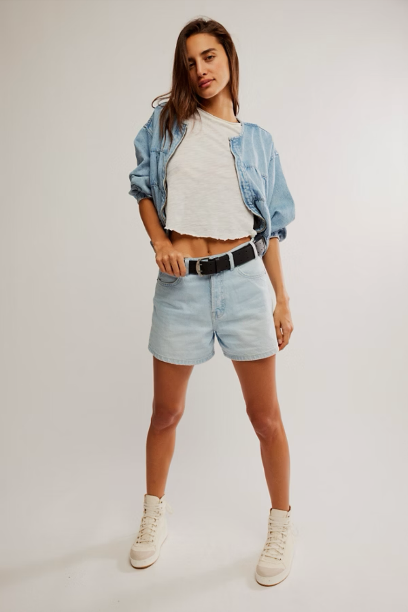 Tippi Babalon Blue Denim Short