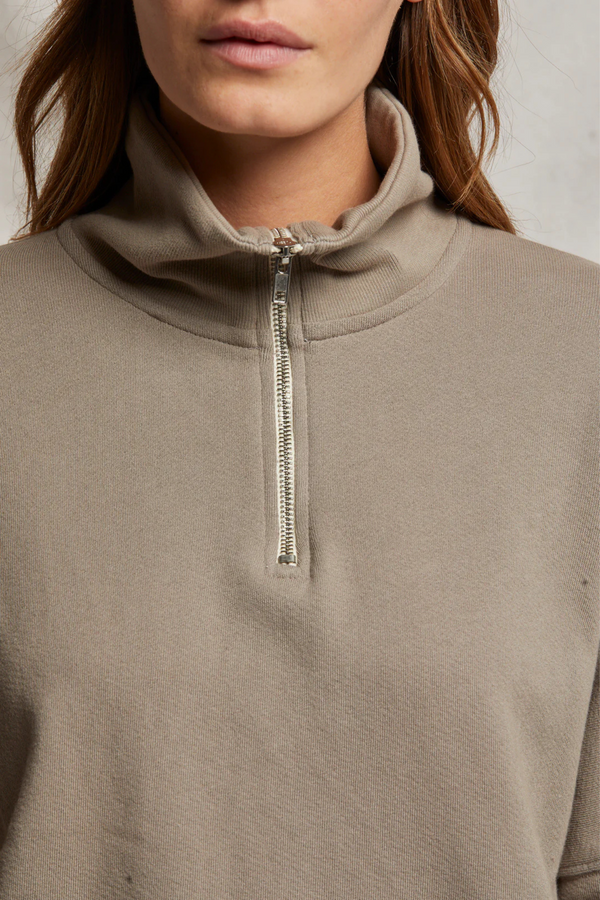 Maren Mushroom Half Zip Pullover