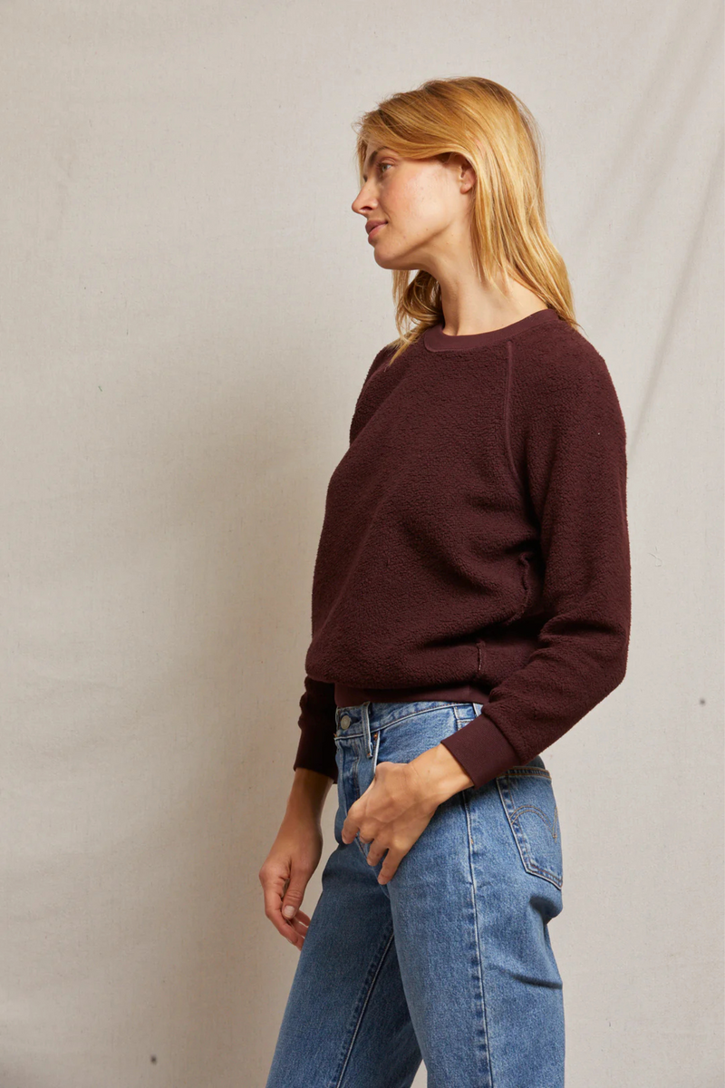 Ziggy Blackberry Inside Out Sweatshirt