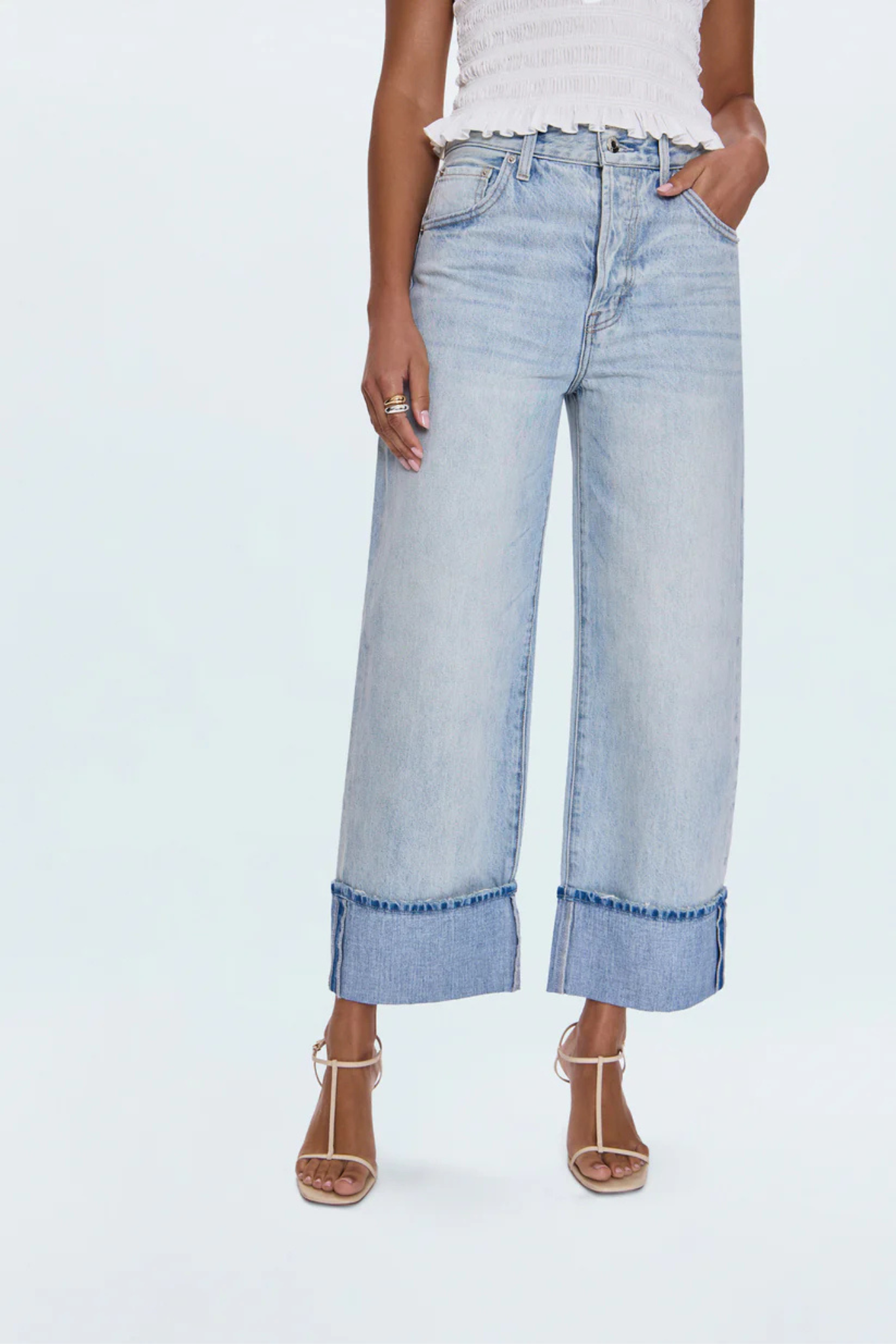 Ryder Sunrise High Rise Cuffed