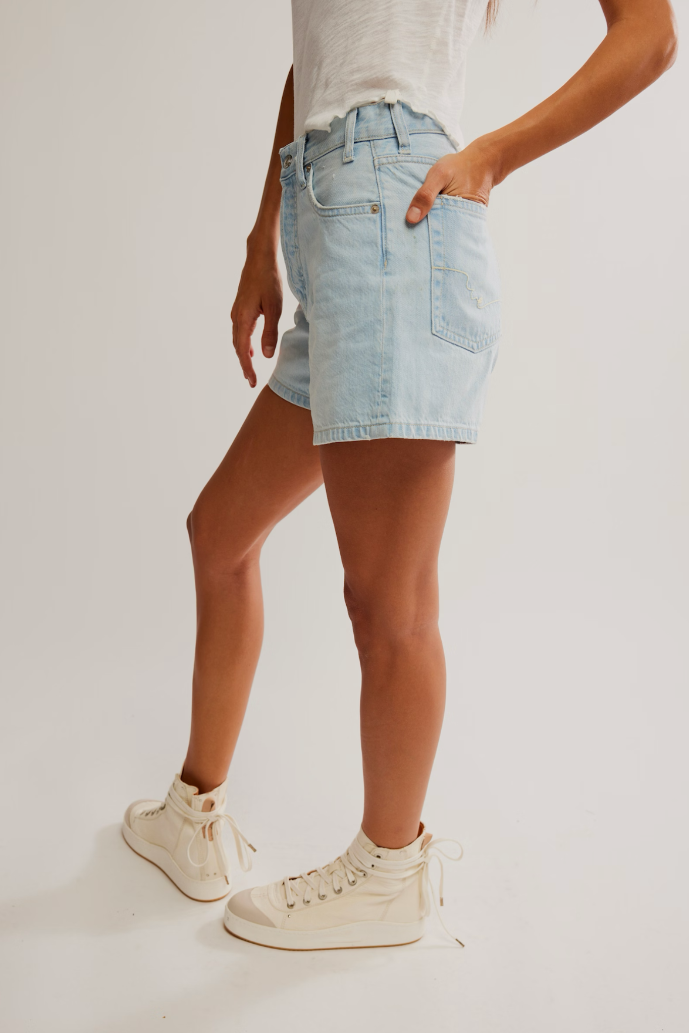 Tippi Babalon Blue Denim Short