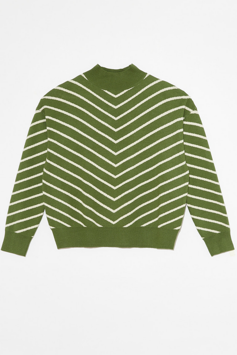 Weigela Striped Sweater