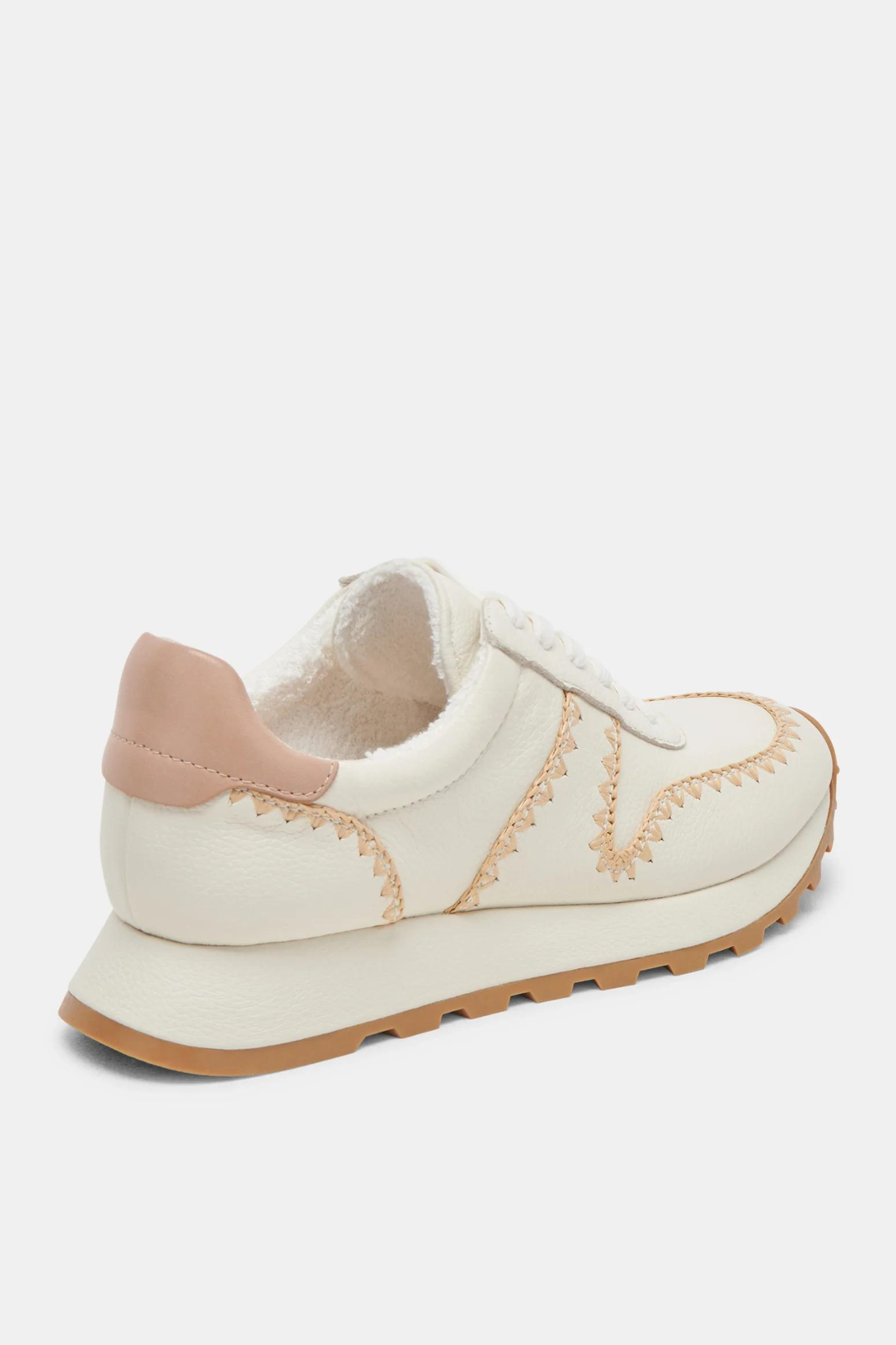 Ayita White Leather Sneaker
