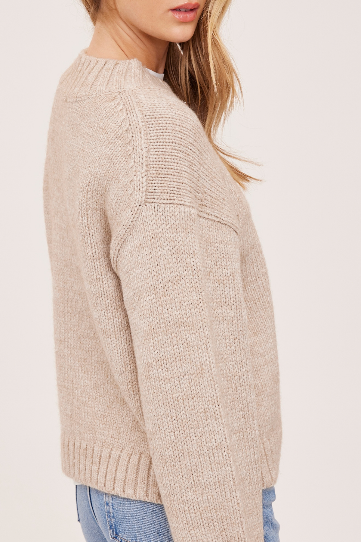 Tova Heather Pebble Sweater