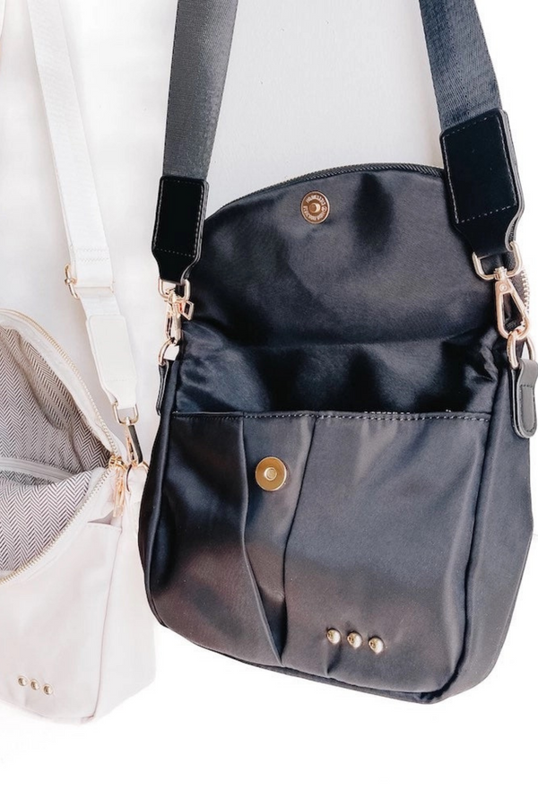 Tilly Black Crossbody Bag