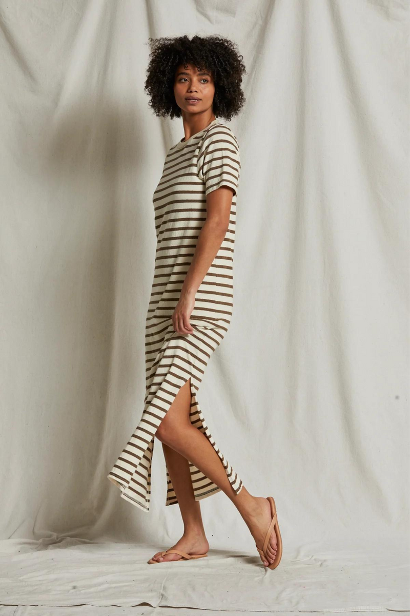 Lover Walnut Stripe Dress